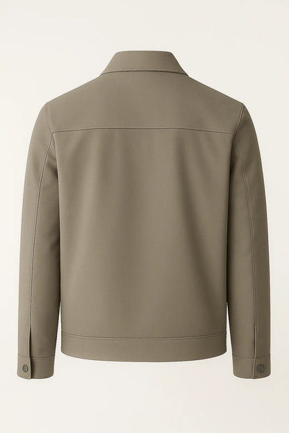 Unisex Khaki Casual Jacket