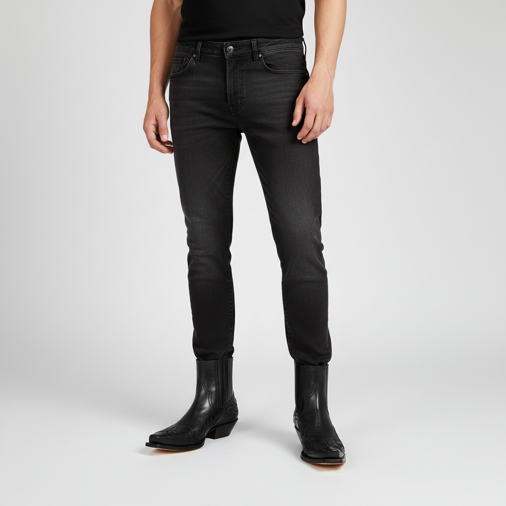 Premium Leather Cowboy Boots