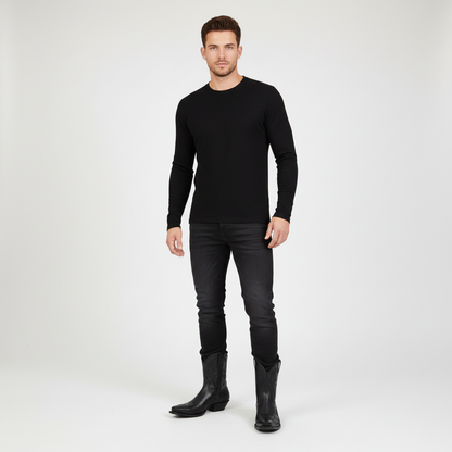 Premium Leather Cowboy Boots