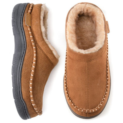 Gabriel | Men's Cosy Lined Slippers with Durable, Supportive Soles