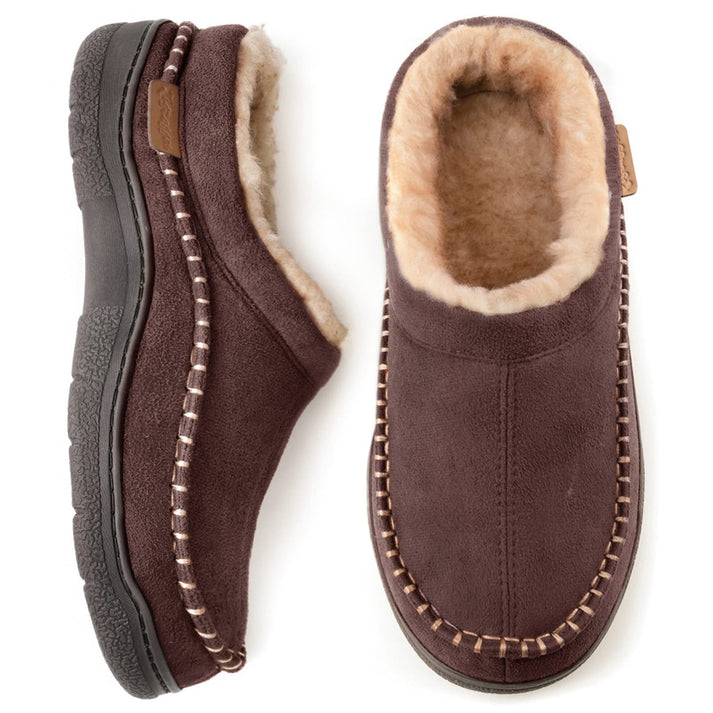 Gabriel | Men's Cosy Lined Slippers with Durable, Supportive Soles