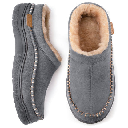 Gabriel | Men's Cosy Lined Slippers with Durable, Supportive Soles