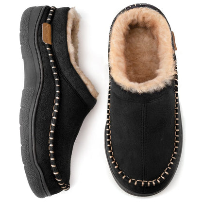 Gabriel | Men's Cosy Lined Slippers with Durable, Supportive Soles