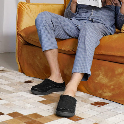 Gabriel | Men's Cosy Lined Slippers with Durable, Supportive Soles