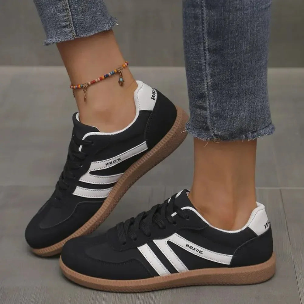 Loravelle | Women's Orthopedic Suede Trainers
