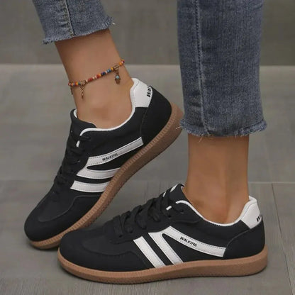Loravelle | Women's Orthopedic Suede Trainers