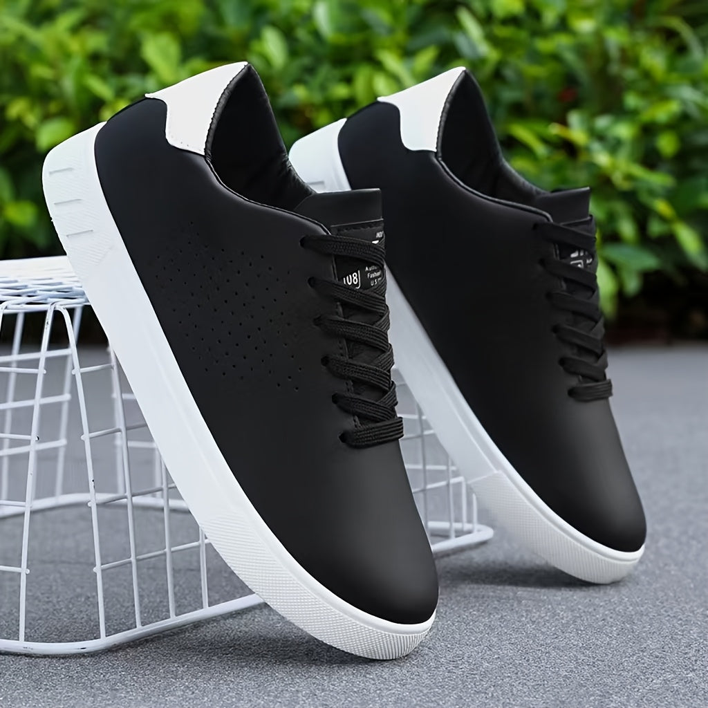 Quentin | Men's Matte Panel Trainers