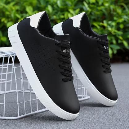 Quentin | Men's Matte Panel Trainers
