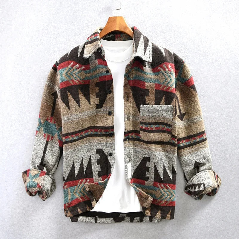Herbert | Men's Stylish Long-Sleeve Button-Down Shacket
