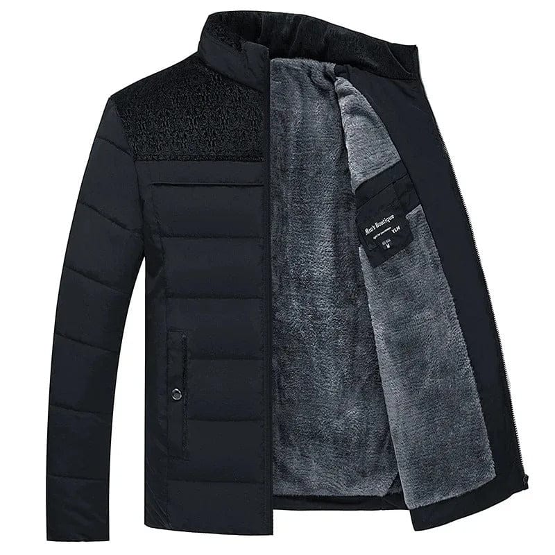 Ethan | Men's Quilted Fleece Jacket for Winter