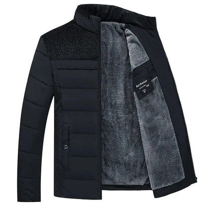 Ethan | Men's Quilted Fleece Jacket for Winter