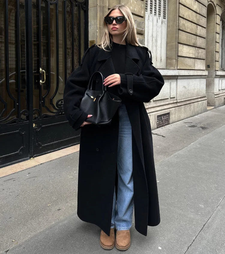 Cheri | Women's Stylish Double-Breasted Trench Coat