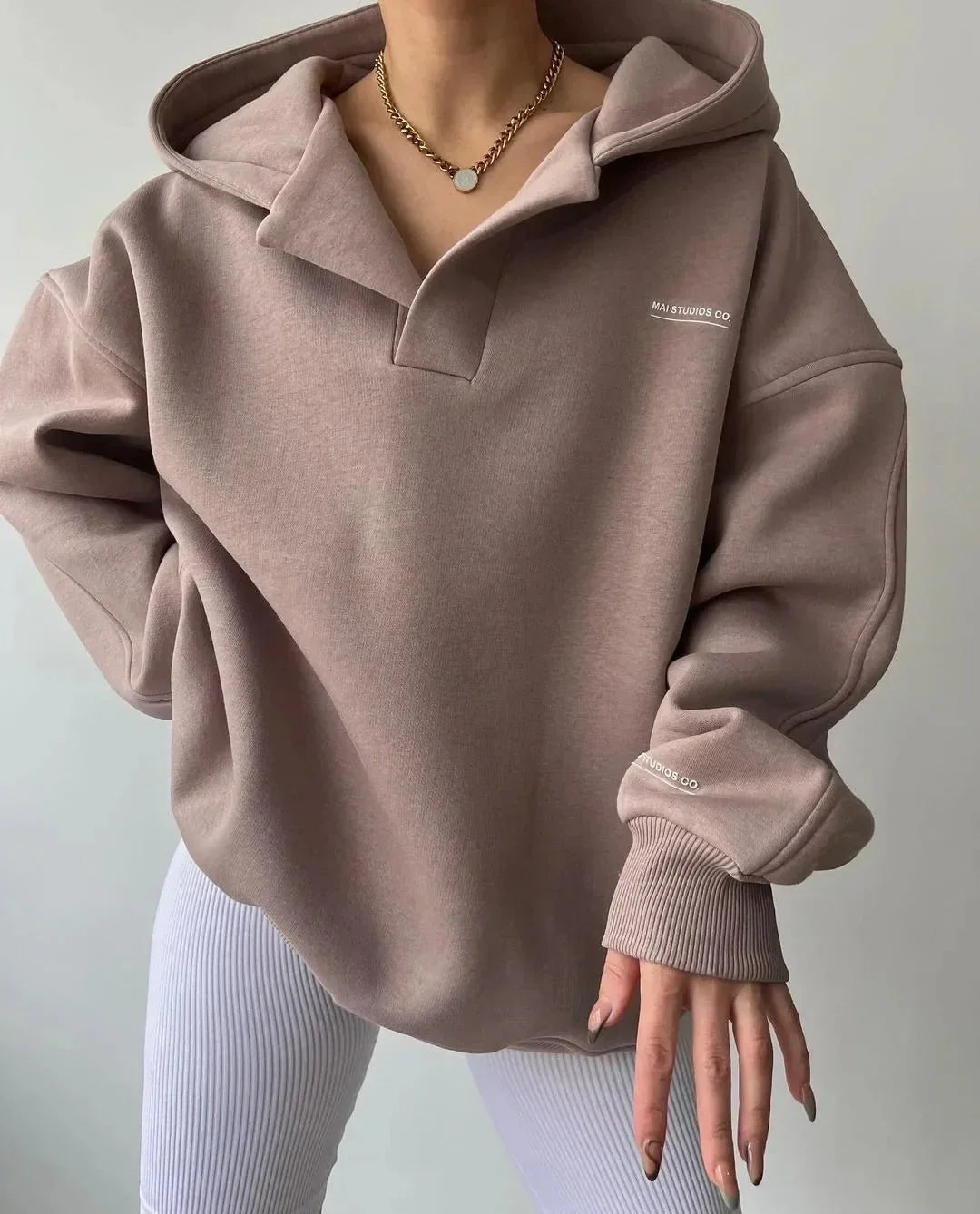Candice | Women's Relaxed-Fit Oversized Pullover Hoodie for Winter