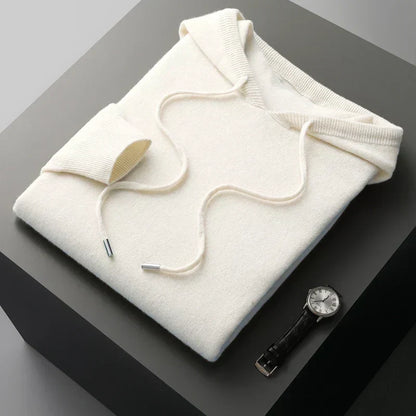 Marius | Men's Long-Sleeve Drawstring Hoodie for Winter