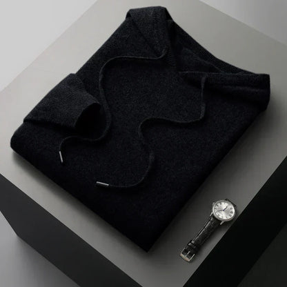 Marius | Men's Long-Sleeve Drawstring Hoodie for Winter