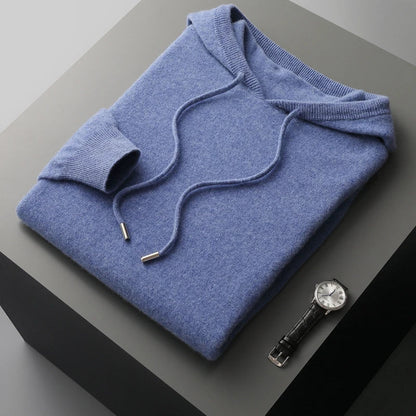 Marius | Men's Long-Sleeve Drawstring Hoodie for Winter