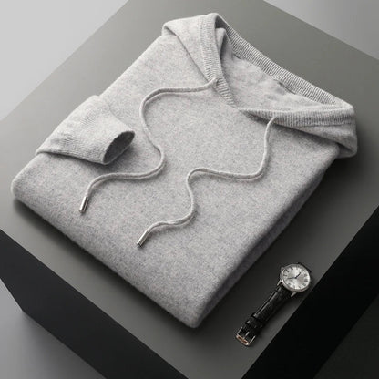 Marius | Men's Long-Sleeve Drawstring Hoodie for Winter