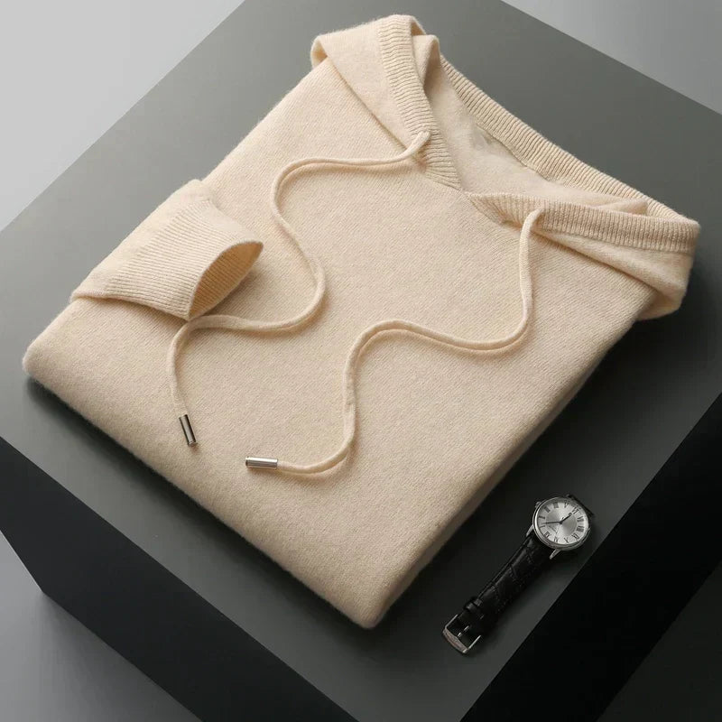 Marius | Men's Long-Sleeve Drawstring Hoodie for Winter
