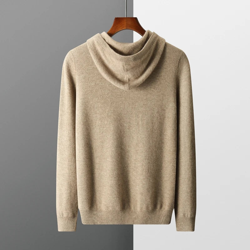 Marius | Men's Long-Sleeve Drawstring Hoodie for Winter