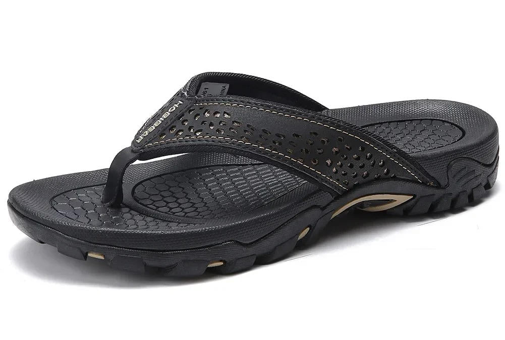 Men's Athletic Flip Flops with Comfort Arch Support