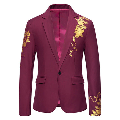 Zachary | Men's Elegant Floral Blazer