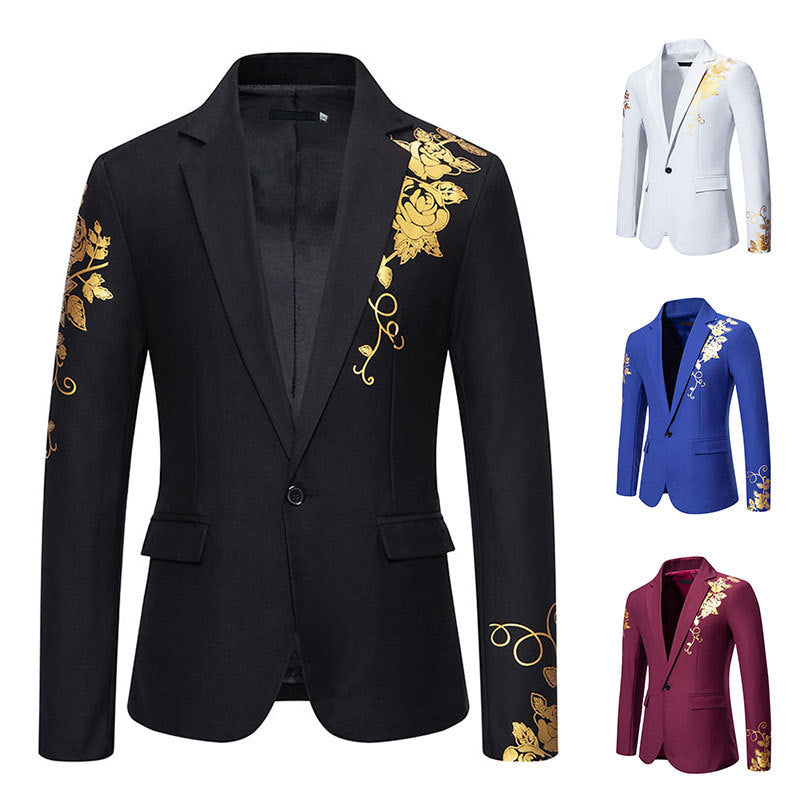 Zachary | Men's Elegant Floral Blazer
