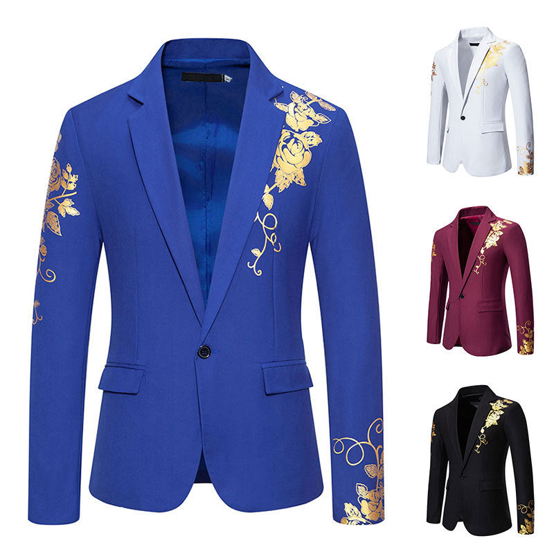 Zachary | Men's Elegant Floral Blazer