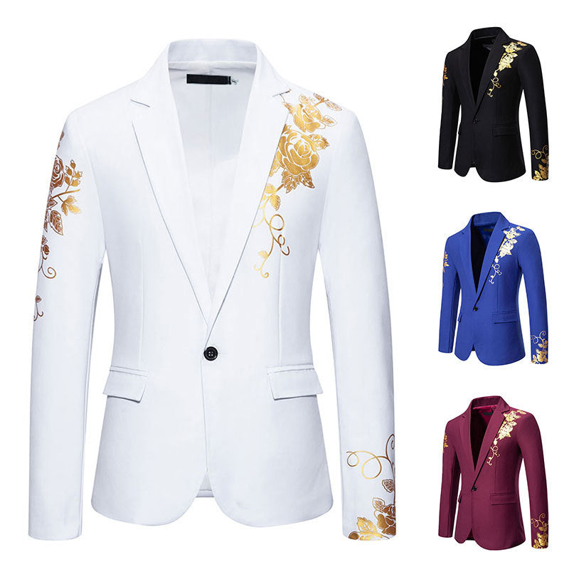 Zachary | Men's Elegant Floral Blazer