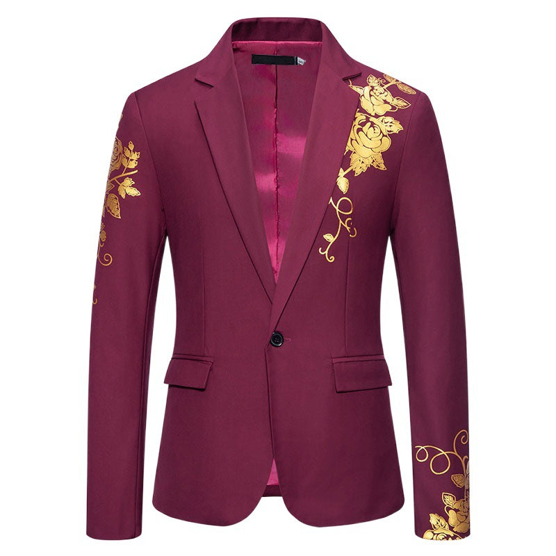 Zachary | Men's Elegant Floral Blazer