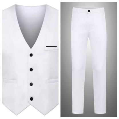 Freddie | Men's Elegant Satin Waistcoat