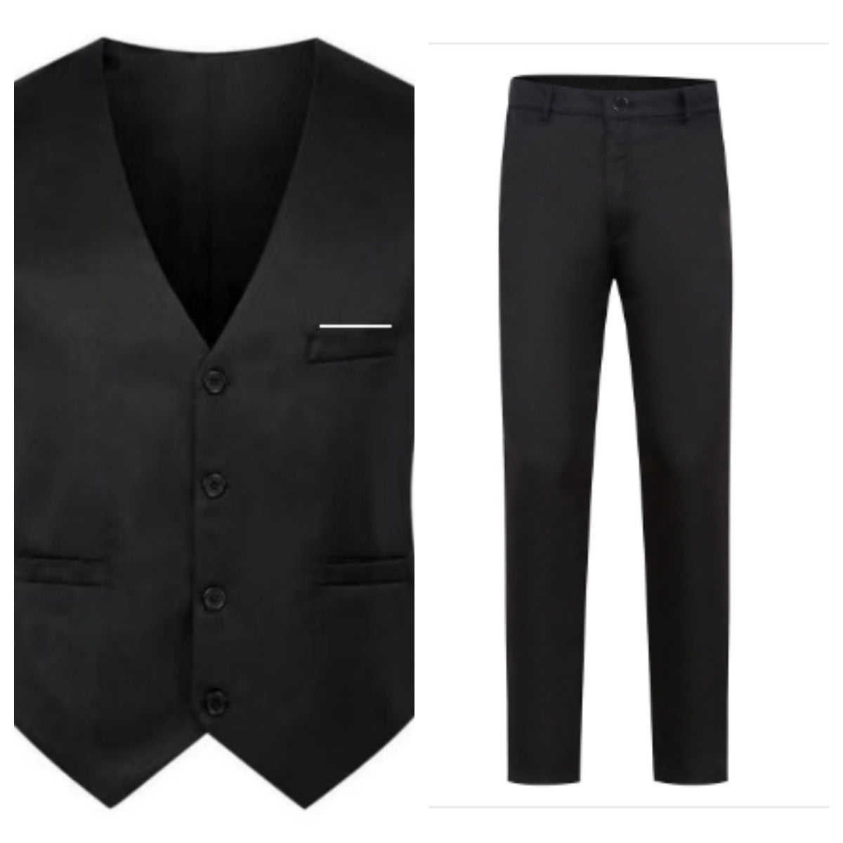 Freddie | Men's Elegant Satin Waistcoat