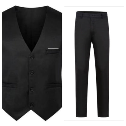 Freddie | Men's Elegant Satin Waistcoat