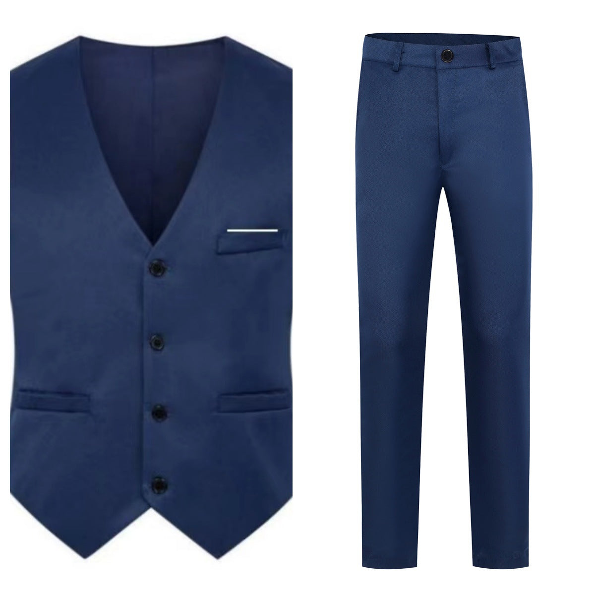 Freddie | Men's Elegant Satin Waistcoat