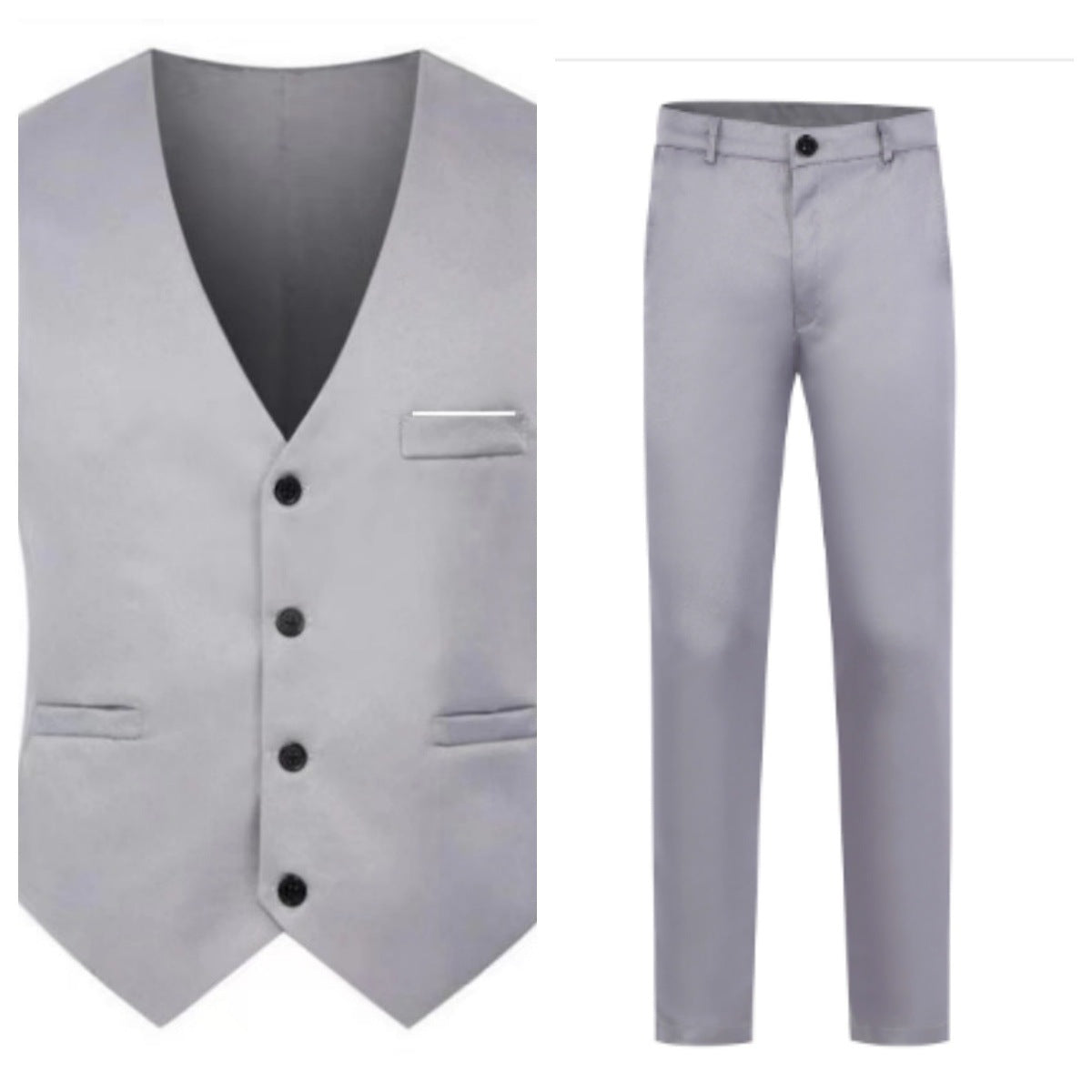 Freddie | Men's Elegant Satin Waistcoat