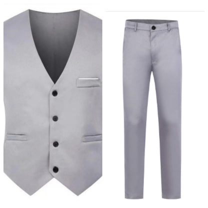 Freddie | Men's Elegant Satin Waistcoat
