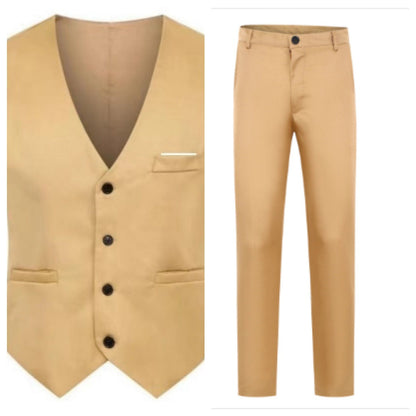 Freddie | Men's Elegant Satin Waistcoat