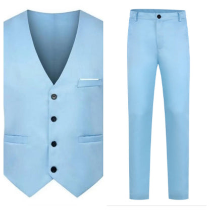 Freddie | Men's Elegant Satin Waistcoat