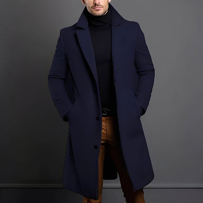 Noah | Men's Sophisticated Wool Trench Coat