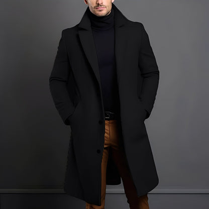 Noah | Men's Sophisticated Wool Trench Coat