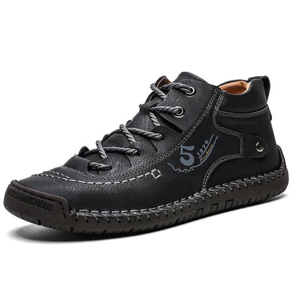Kieran | Men's Hand-Stitched High-Top Boots