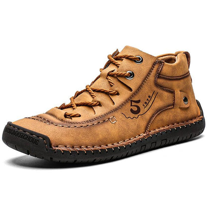 Kieran | Men's Hand-Stitched High-Top Boots