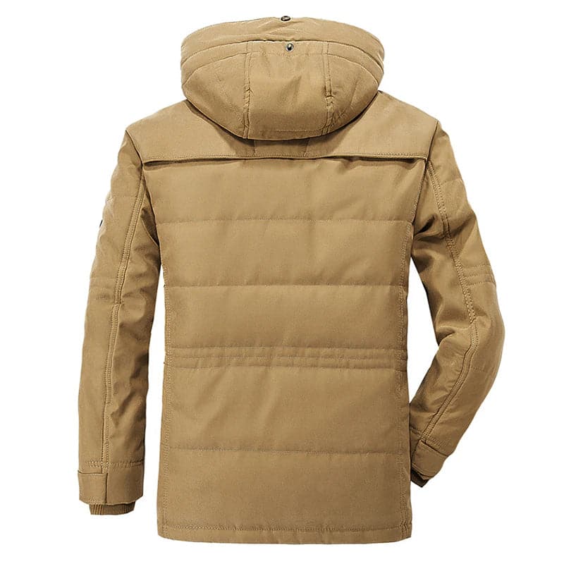William | Men's Stylish Hooded Parka Jacket for All-Weather Comfort