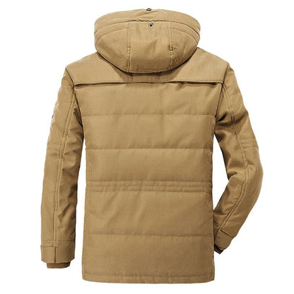 William | Men's Stylish Hooded Parka Jacket for All-Weather Comfort
