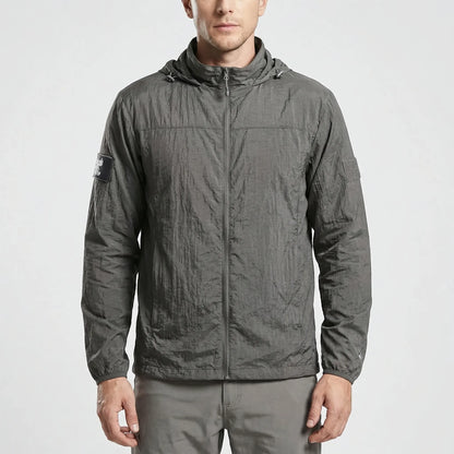 Owen | Men's Lightweight Hooded Tactical Windbreaker Jacket
