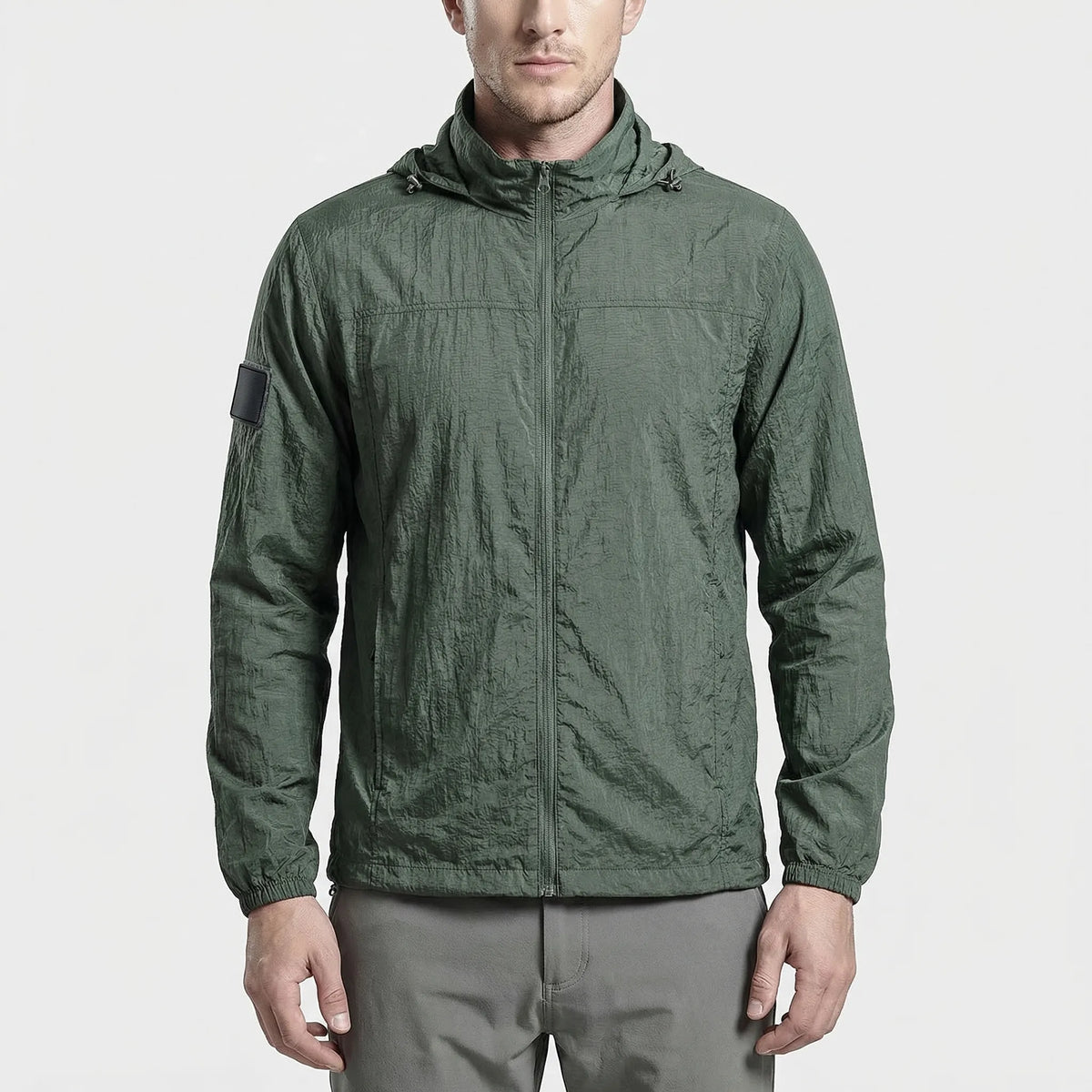 Owen | Men's Lightweight Hooded Tactical Windbreaker Jacket
