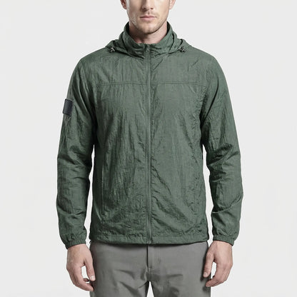 Owen | Men's Lightweight Hooded Tactical Windbreaker Jacket