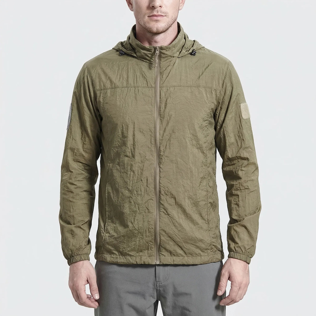 Owen | Men's Lightweight Hooded Tactical Windbreaker Jacket