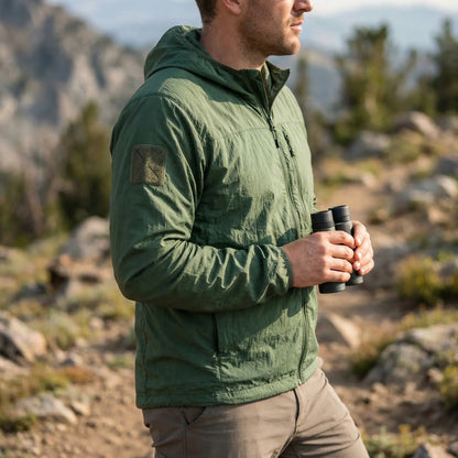 Owen | Men's Lightweight Hooded Tactical Windbreaker Jacket