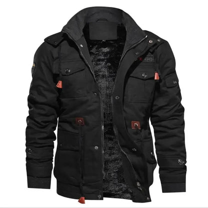 Ian | Men's Military-Inspired Utility Cargo Jacket