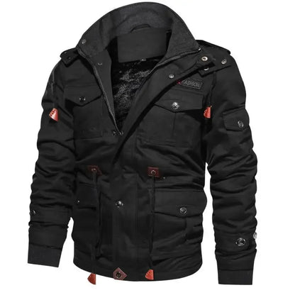 Ian | Men's Military-Inspired Utility Cargo Jacket